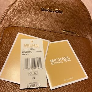 Michael Kors Backpack Purse